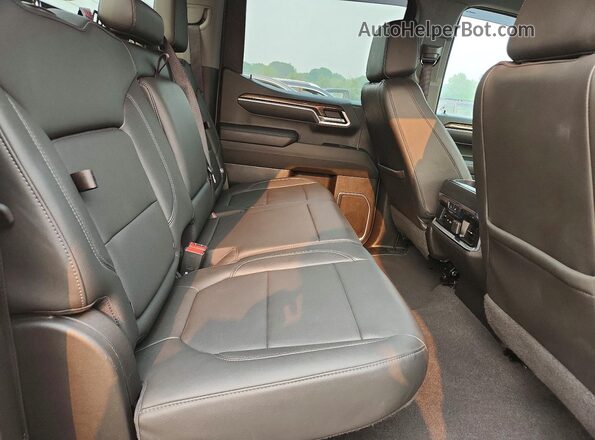 1GCUDEE81PZ129419 2023 CHEVROLET SILVERADO White Вид задньої частини салону