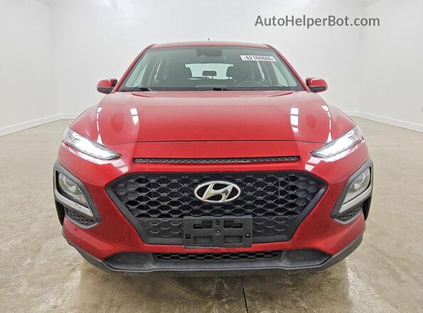 KM8K1CAA5MU675240 2021 HYUNDAI KONA Red Հետևի տեսք