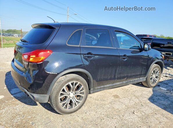 JA4AP3AW0GZ044326 2016 MITSUBISHI OUTLANDER Black Przód prawy