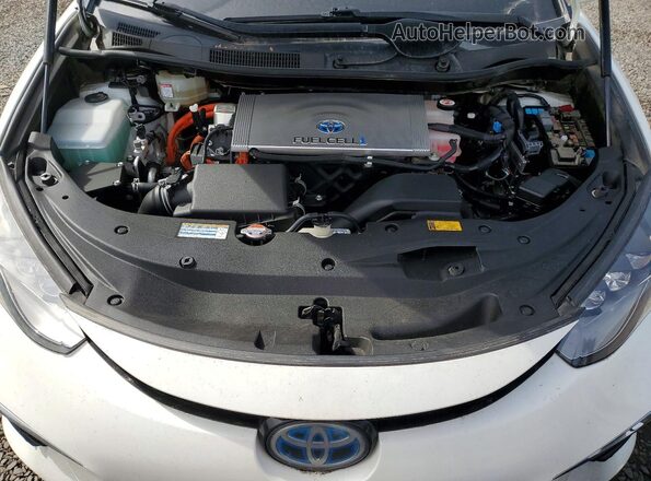 JTDBVRBD9KA006312 2019 TOYOTA MIRAI White Вид задньої частини салону
