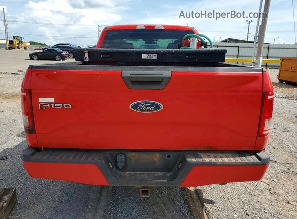 1FTEX1CP3GKF96610 2016 FORD F150 Red Front interior view