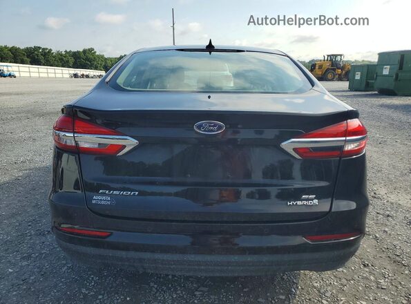 3FA6P0LU6KR269116 2019 FORD FUSION Black Vista interior delantera