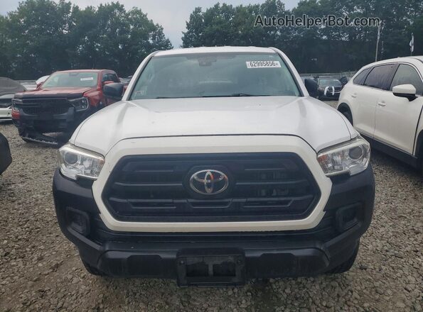 5TFRX5GN2KX140143 2019 TOYOTA TACOMA White Widok z tyłu