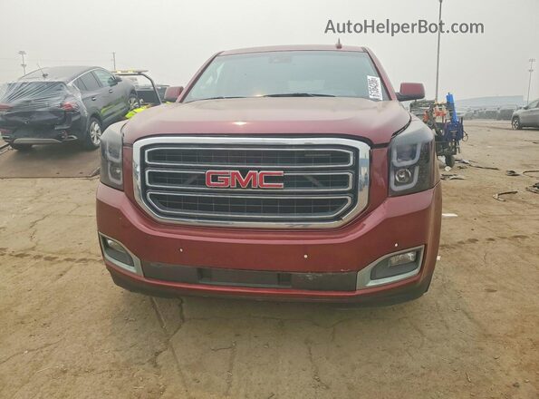 1GKS2GKC6GR436610 2016 GMC YUKON Maroon Vista trasera