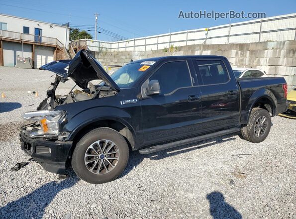 1FTEW1EPXJFD50900 2018 FORD F150 Black Հետևի ձախ