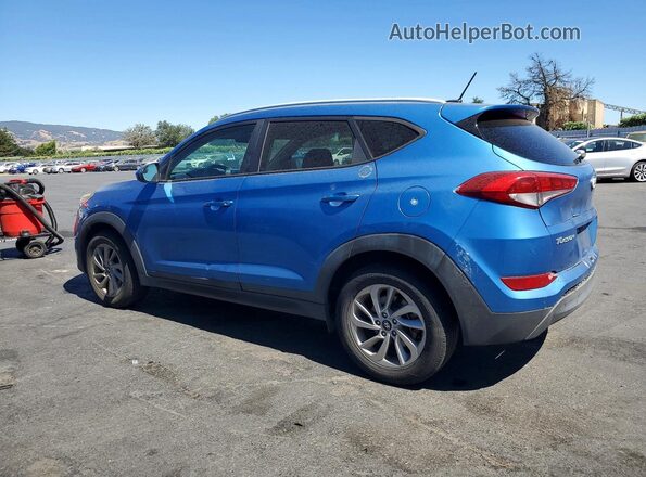 KM8J33A44GU091674 2016 HYUNDAI TUCSON Blue Trasero derecho