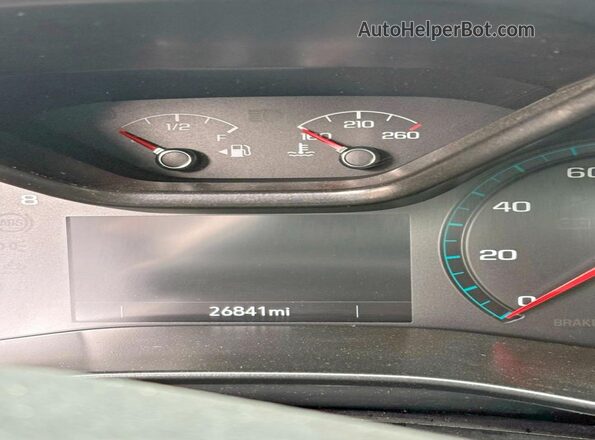 1GCGTDEN2N1289188 2022 CHEVROLET COLORADO Черный Вид щитка приборов