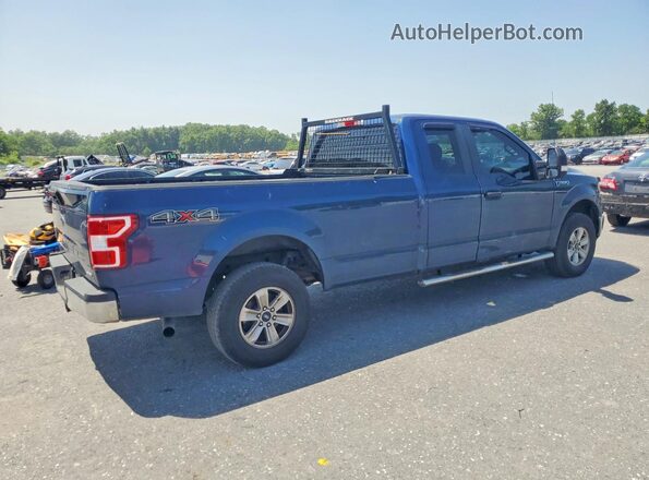 1FTFX1E44KKE72846 2019 FORD F150 Blue Передня права чверть