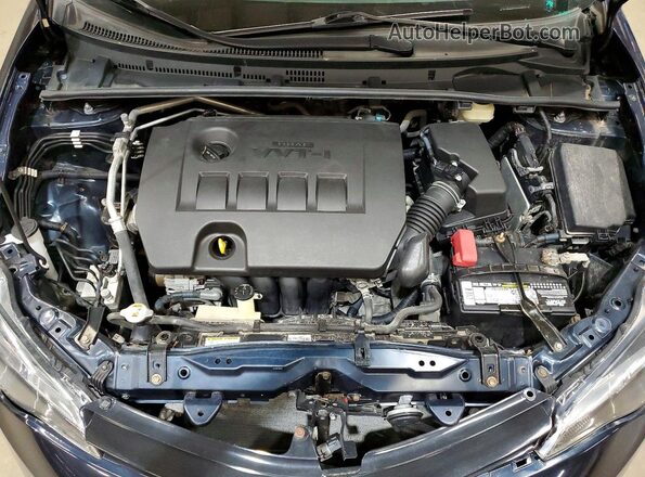 2T1BURHE7HC918556 2017 TOYOTA COROLLA Синий Вид подкапотного пространства