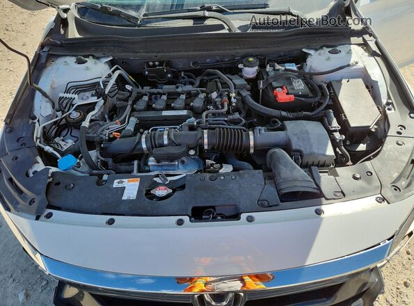 1HGCV1F16LA005773 2020 HONDA ACCORD White Vista del compartimento del motor