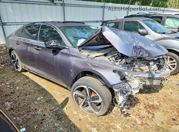 1HGCV2F35LA024838 2020 HONDA ACCORD Charcoal Vista frontal