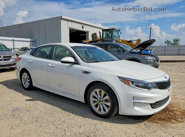 5XXGT4L39GG055736 2016 KIA OPTIMA White Դիմացի տեսք