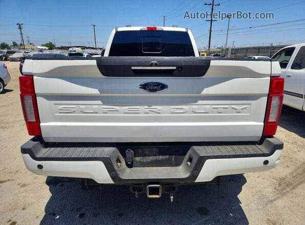 1FT8W3DT8LEE07269 2020 FORD F350 Белый Вид салона спереди