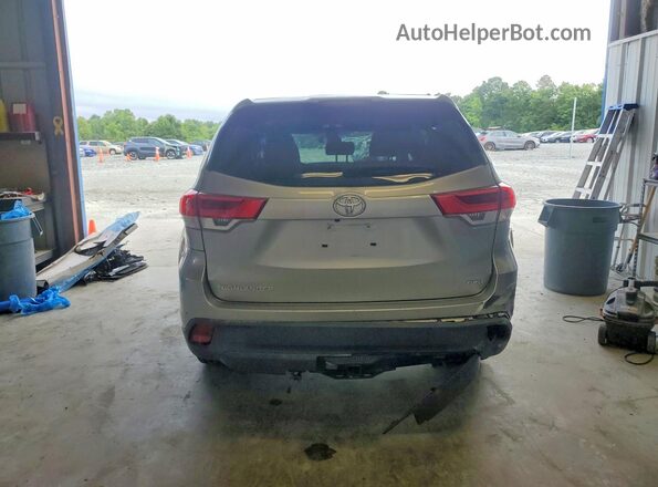 5TDBZRFH0KS718860 2019 TOYOTA HIGHLANDER Серый Вид салона спереди