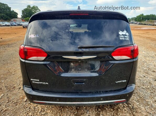 2C4RC1GG1HR633132 2017 CHRYSLER PACIFICA Black წინა სალონის ხედი