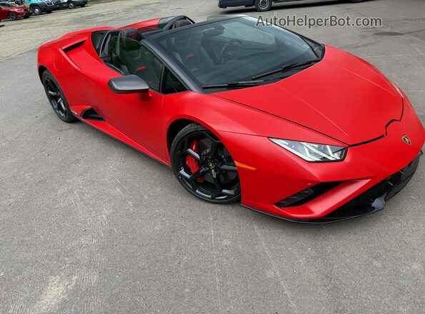 ZHWUT5ZF9PLA21574 2023 LAMBORGHINI ALL MODELS Red Rear left