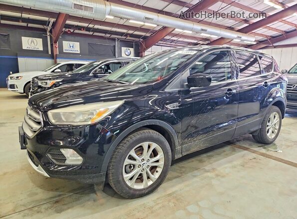 1FMCU9G91HUC53189 2017 FORD ESCAPE Black Rear left