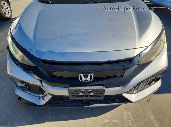 SHHFK7H78HU208346 2017 HONDA CIVIC Silver Widok komory silnika