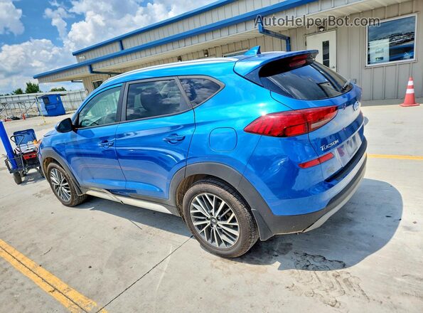 KM8J3CAL7KU011526 2019 HYUNDAI TUCSON Blue უკანა მარჯვენა