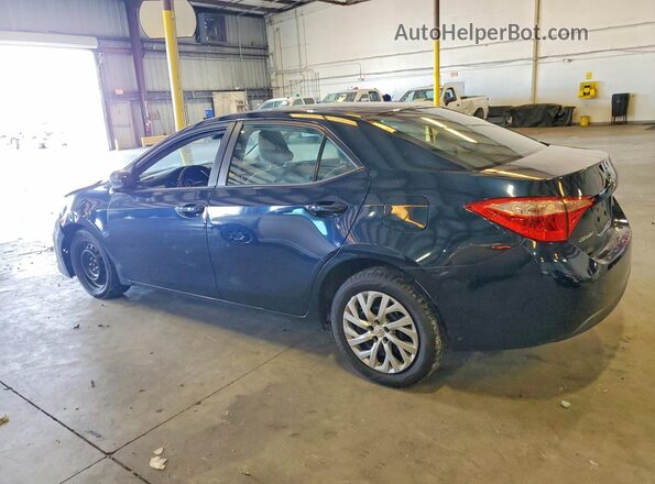 2T1BURHE6KC185813 2019 TOYOTA COROLLA Blue Trasero derecho