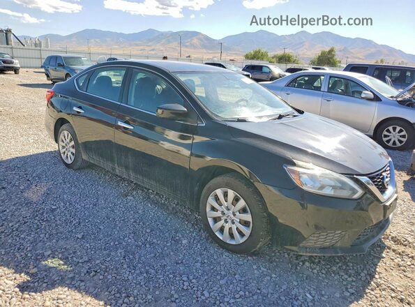 3N1AB7AP2HY356599 2017 NISSAN SENTRA Black Առջևի աջ
