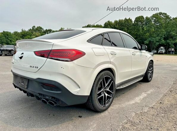 4JGFD6BB0MA387581 2021 MERCEDES-BENZ GLE White Delantero derecho