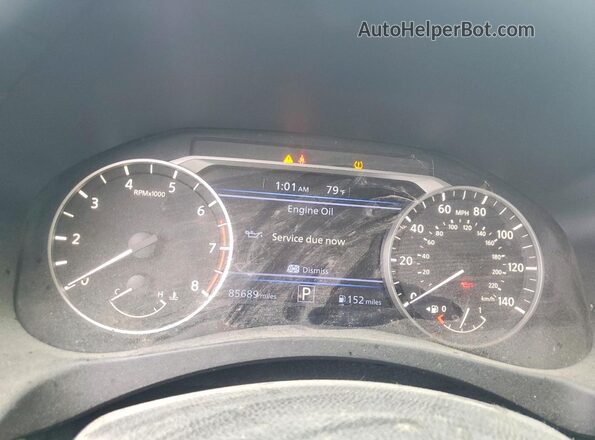 1N4BL4CV4LC262871 2020 NISSAN ALTIMA Серебряный Вид задних сидений