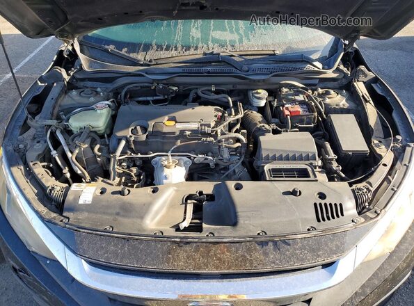 2HGFC2F59HH516317 2017 HONDA CIVIC Black Widok komory silnika
