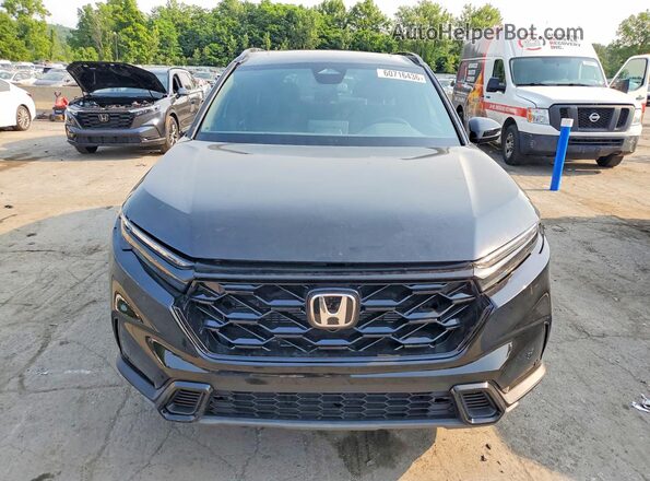 7FARS6H57TE013696 2026 HONDA CR-V Black Rear view