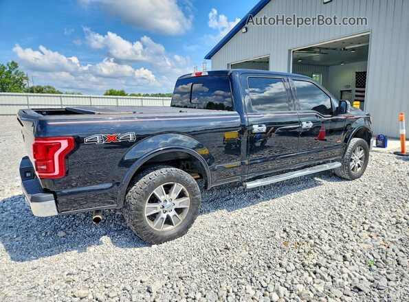 1FTFW1EG4GFA00840 2016 FORD F150 Черный Передняя правая четверть