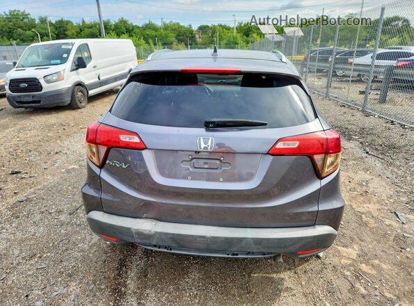 3CZRU5H74GM719246 2016 HONDA HR-V Gray წინა სალონის ხედი