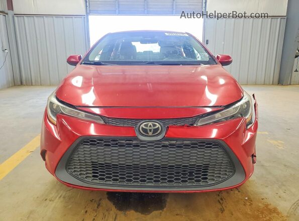5YFEPRAE7LP065468 2020 TOYOTA COROLLA Red Հետևի տեսք
