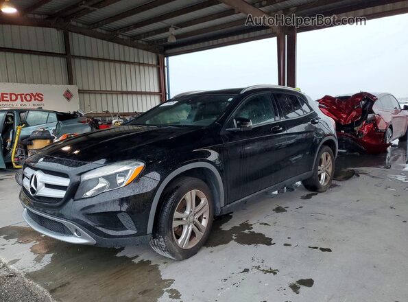 WDCTG4EB2HJ313271 2017 MERCEDES-BENZ GLA Black Rear left