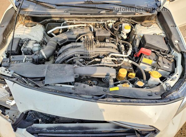 JF2GTAEC6M8307695 2021 SUBARU CROSSTREK White Vista de la etiqueta del VIN