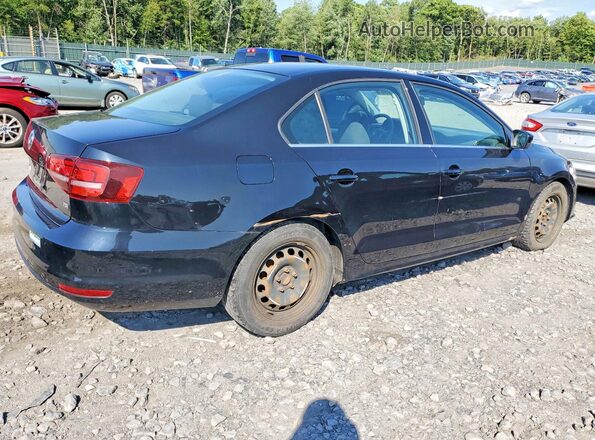 3VW167AJ5HM320388 2017 VOLKSWAGEN JETTA Черный Передняя правая четверть