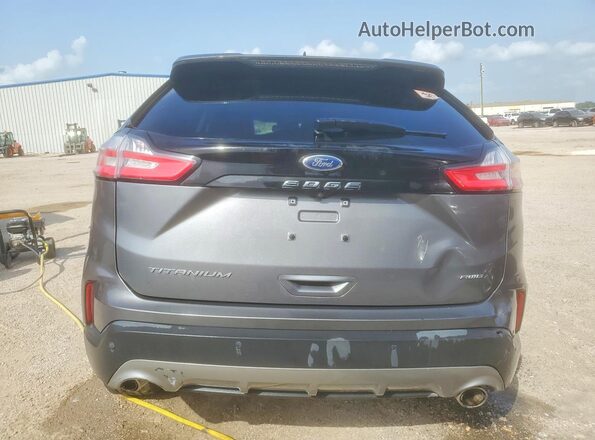 2FMPK4K93NBA32891 2022 FORD EDGE Серый Вид салона спереди