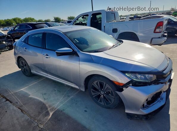 SHHFK7H78HU208346 2017 HONDA CIVIC Silver Widok z przodu
