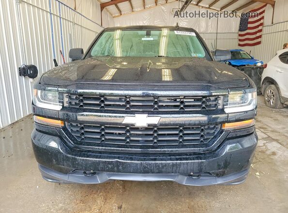 1GCVKPEC5JZ222106 2018 CHEVROLET SILVERADO Black Rear view