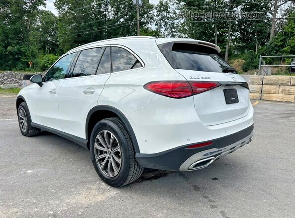 W1NKM4GBXRU038782 2024 MERCEDES-BENZ GLC-CLASS White Trasero derecho