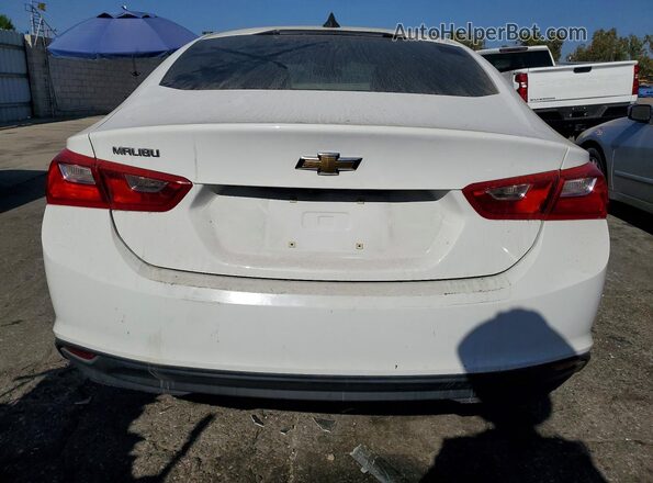1G1ZB5ST3KF204600 2019 CHEVROLET MALIBU White Widok z tyłu