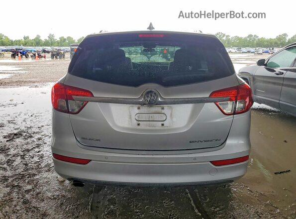 LRBFXBSA9HD096897 2017 BUICK ENVISION Silver Front interior view