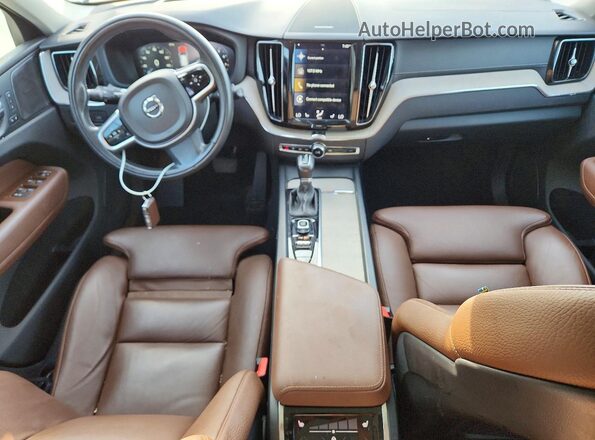 YV4A22RL2L1411564 2020 VOLVO XC60 Gray Вид щитка приладів