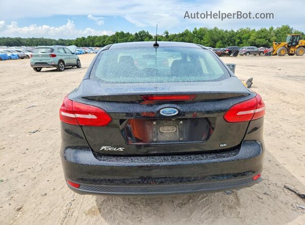1FADP3F21HL241878 2017 FORD FOCUS Black წინა სალონის ხედი