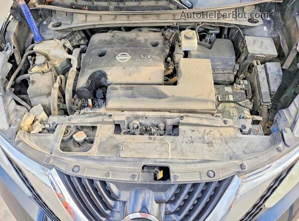 5N1AZ2MG9HN185916 2017 NISSAN MURANO Black VIN კოდის სტიკერის ხედი