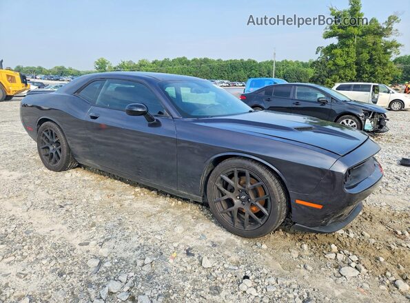 2C3CDZBT4GH245925 2016 DODGE CHALLENGER Black Вид спереду