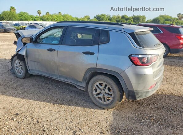 3C4NJCAB7MT560434 2021 JEEP COMPASS Silver უკანა მარჯვენა