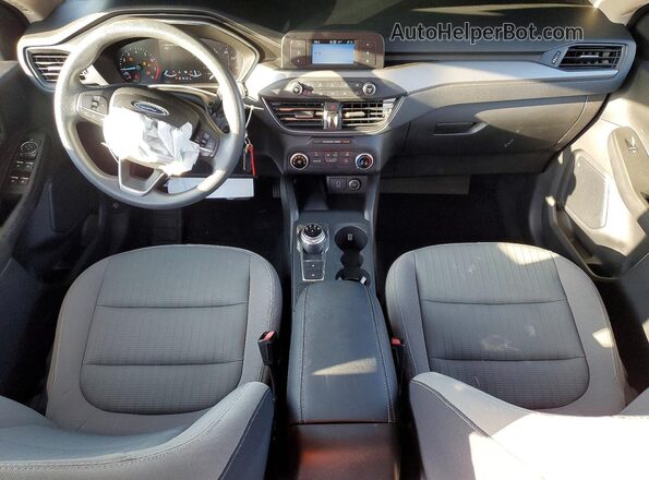 1FMCU0F63LUB77194 2020 FORD ESCAPE Silver წინა პანელის ხედი