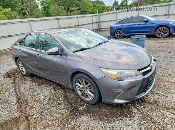 4T1BF1FK3HU327207 2017 TOYOTA CAMRY Gray Դիմացի տեսք