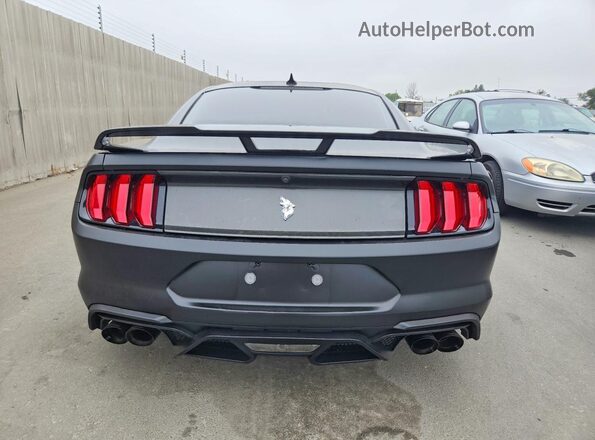 1FA6P8CF1L5182504 2020 FORD MUSTANG Silver Հետևի տեսք