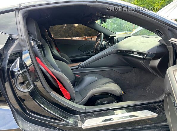 1G1YA2D40P5106799 2023 CHEVROLET CORVETTE Black Vista del salpicadero